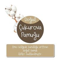 Baby Turco Doğadan 5 Numara Bantlı Bebek Bezi 2x60'lı