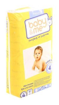 Baby Me 4 Numara Bantlı Bebek Bezi 50'li