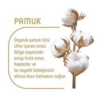 Pure Baby Organik 5 Numara Organik Bantlı Bebek Bezi 6x40'lı