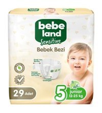 Bebeland 5 Numara Bantlı Bebek Bezi 29'lu