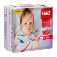 Kanz Diapers 2 Numara Bantlı Bebek Bezi 40'lı