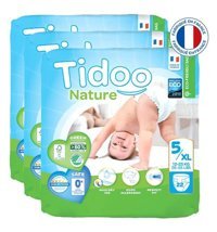 Tidoo Nature 5 Numara Organik Bantlı Bebek Bezi 3x22'li