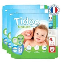 Tidoo Nature 4 Numara Organik Bantlı Bebek Bezi 3x24'lü
