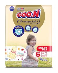 Goon Premium Soft 5 Numara Külot Bebek Bezi 15'li