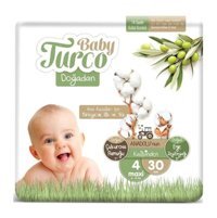 Baby Turco 3 Numara Bantlı Bebek Bezi 30'lu