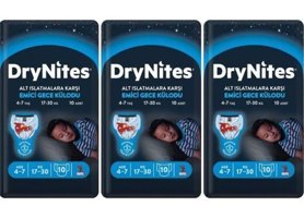 Drynites 4+ Numara Külot Bebek Bezi 3x10'lu