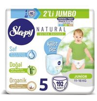 Sleepy Natural 5 Numara Külot Bebek Bezi 4x48'li