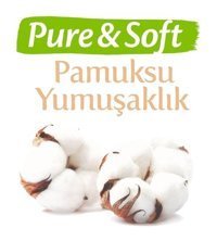 Molfix Pure Soft 4 Numara Bantlı Bebek Bezi 90'lı
