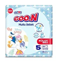 Goon Mutlu Bebek 5 Numara Külot Bebek Bezi 24'lü