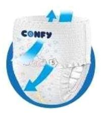 Confy Premium 5 Numara Külot Bebek Bezi 24'lü