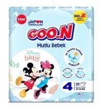 Goon 4 Numara Bantlı Bebek Bezi 32'li