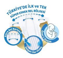 Molfix Pure Soft 6 Numara Bantlı Bebek Bezi 108'li