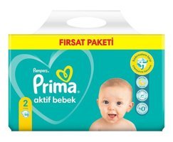 Prima 2 Numara Bantlı Bebek Bezi 98'li
