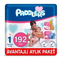 Paddlers 1 Numara Bantlı Bebek Bezi 192'li