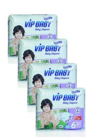 Bebiko Vip Baby 6 Numara Bantlı Bebek Bezi 25'li