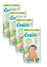 Önlem Botanika 5 Numara Bantlı Bebek Bezi 4x52'li