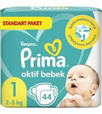 Prima 1 Numara Bantlı Bebek Bezi 88'li