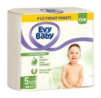 Evy Baby 5 Numara Bantlı Bebek Bezi 88'li