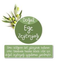 Baby Turco Doğadan 3 Numara Bantlı Bebek Bezi 56'lı