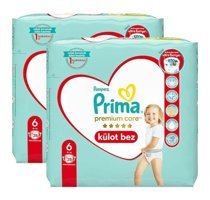 Prima Premium Care 6 Numara Külot Bebek Bezi 56'lı