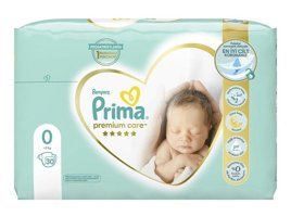 Prima Premium Care 0 Numara Bantlı Bebek Bezi 30'lu