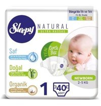 Sleepy 1 Numara Bantlı Bebek Bezi 12x40'lı