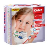 Kanz Diapers 5 Numara Bantlı Bebek Bezi 24'lü