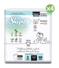 Sleepy Bio Natural 2 Numara Bantlı Bebek Bezi 272'li