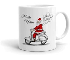 Mini Maker Kids Mutlu Yıllar Noel Baba Kupa Bardak