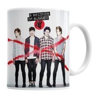Humuts 5Sos 5 Seconds Of Summer Kupa Bardak Porselen