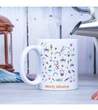 Çılgıntrend Kişiye Özel Unicorn Temalı Kupa Bardak