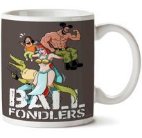 Art Hediye Ball Fondlers İki Tarafı Baskılı Kupa Bardak