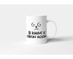 Promosyon Dünyam Baskılı Kupa Bardak - Bi Kahve İç