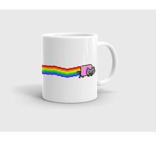 Mini Maker Kids Nyan Cat Kupa Bardak - Özelleştrilebilir