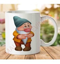 Art Hediye Dwarf-Png İki Tarafı Baskılı Kupa Bardak