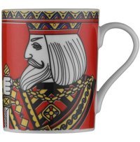Kütahya Porselen Briscambille Tek Kişilik Mug Kırmızı