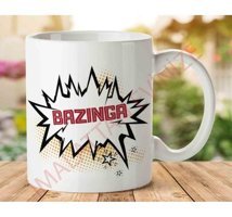 Art Hediye Bazinga Comic İki Tarafı Baskılı Kupa Bardak