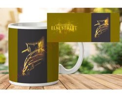Art Hediye 1-600 Elm Street İki Tarafı Baskılı Kupa Bardak