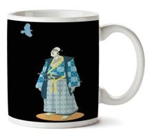 Art Hediye Samurai Serenity İki Tarafı Baskılı Kupa Bardak