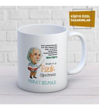 Mekstore İsim Yazılı Fen Bilgisi Kupa