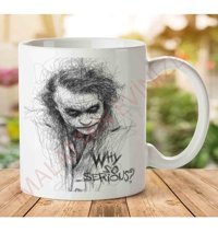 Art Hediye 1-1086 Joker İki Tarafı Baskılı Kupa Bardak