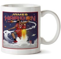 Art Hediye James Harden İki Tarafı Baskılı Kupa Bardak