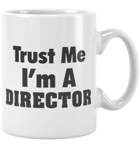 Qoeuyl Boutique Trust Me I Am A Director Baskılı Kupa Bardak
