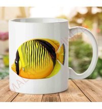 Art Hediye Fish - 14 İki Tarafı Baskılı Kupa Bardak