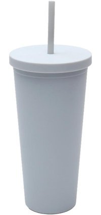 Luckystar Modern Düz Kapaklı Plastik Su Şişesi - Gri