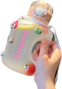 Luckystar Büyük Öğrenci Hasır Bardağı - Pembe