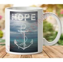 Art Hediye 1-222 Hope İki Tarafı Baskılı Kupa Bardak