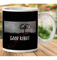 Art Hediye İyi Robot Walle İki Tarafı Baskılı Kupa Bardak