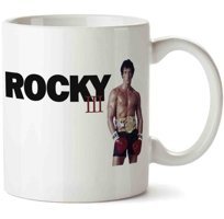 Art Hediye Rocky Balboa Apollo İki Tarafı Baskılı Kupa Bardak
