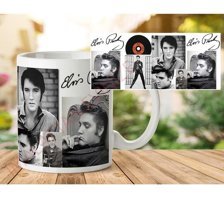 Art Hediye 1-144 Elvis Presley İki Tarafı Baskılı Kupa Bardak